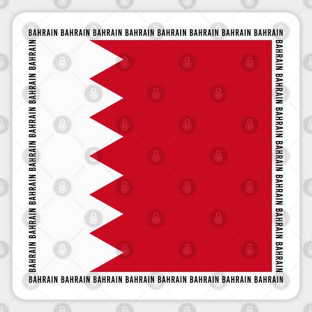 Bahrain F1 Circuit Stamp Sticker by GreazyL